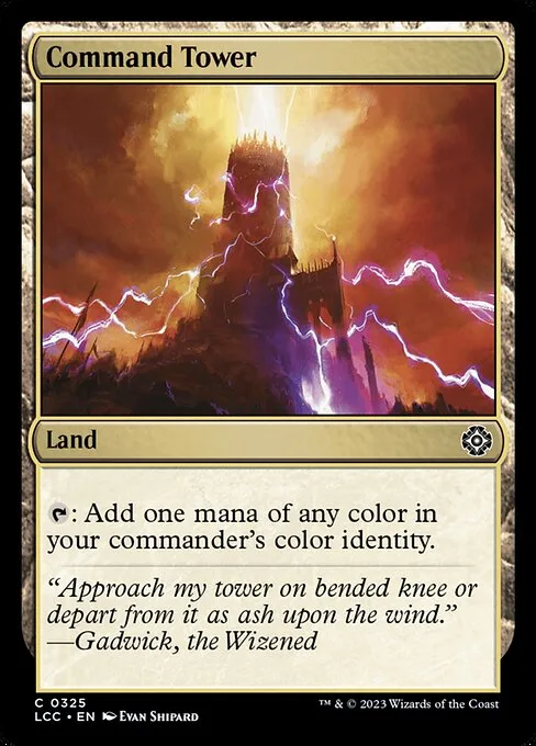 Command Tower · The Lost Caverns of Ixalan Commander 325/370