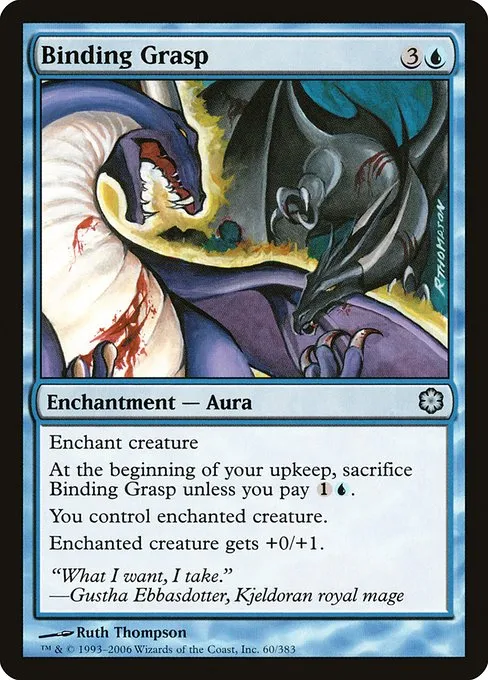 Binding Grasp · Coldsnap Theme Decks 60/62