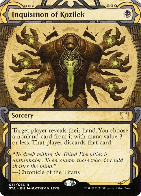 Inquisition of Kozilek · Strixhaven Mystical Archive 31/126