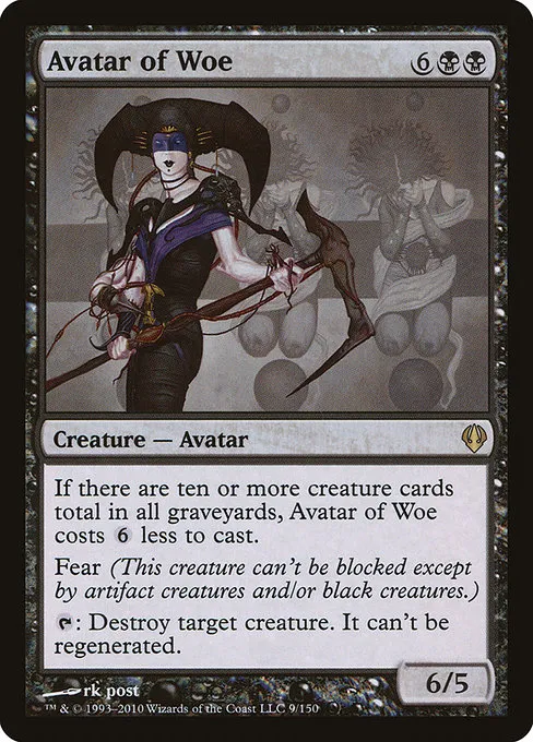 Avatar of Woe · Archenemy 9/150