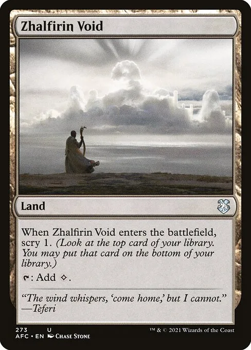 Zhalfirin Void · Forgotten Realms Commander 273/331