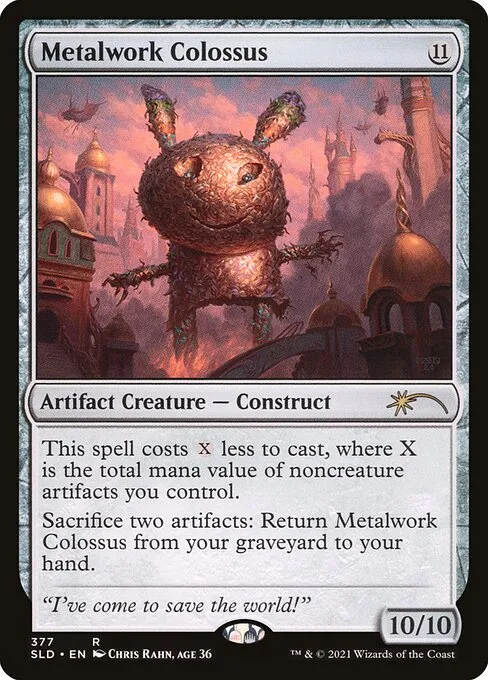 Metalwork Colossus · Secret Lair Drop 377/2547