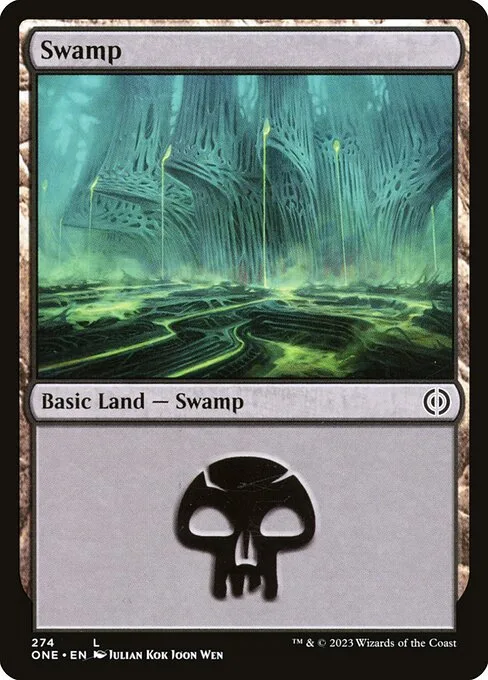 Swamp · Phyrexia: All Will Be One 274/479