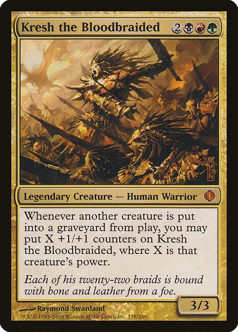 Kresh the Bloodbraided · Shards of Alara 178/250