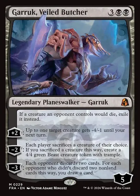 Garruk, Veiled Butcher · Reality Fracture 229/7