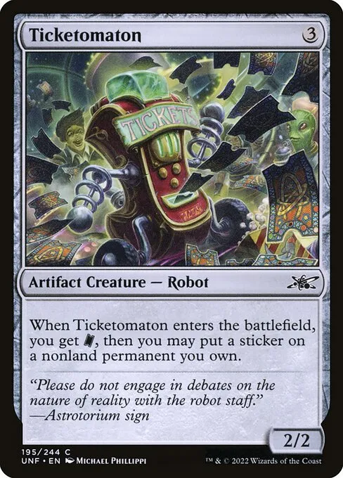 Ticketomaton · Unfinity 195/639