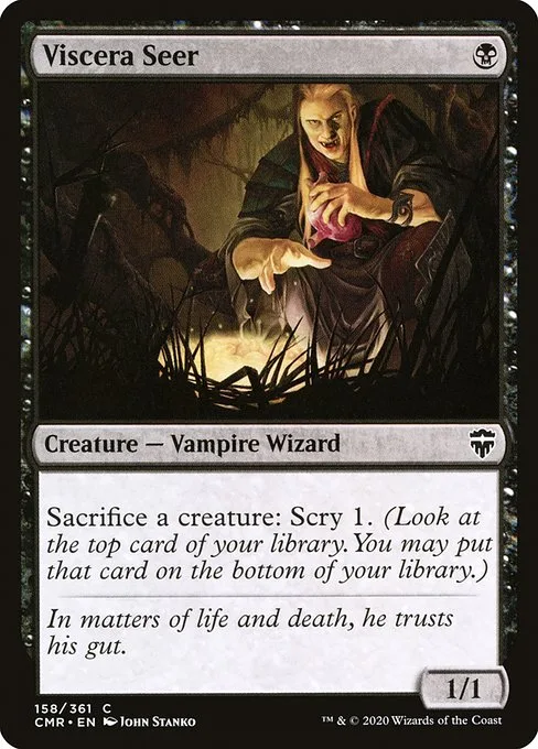 Viscera Seer · Commander Legends 158/718