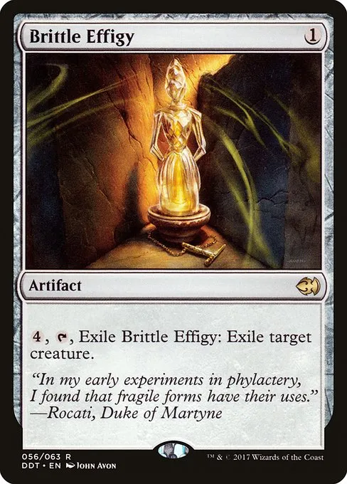 Brittle Effigy · Duel Decks: Merfolk vs. Goblins 56/63