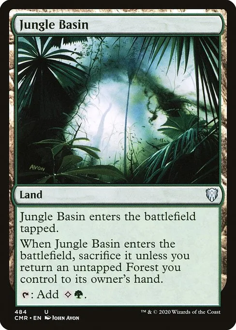 Jungle Basin · Commander Legends 484/718
