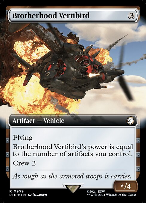 Brotherhood Vertibird · Fallout 959/1068