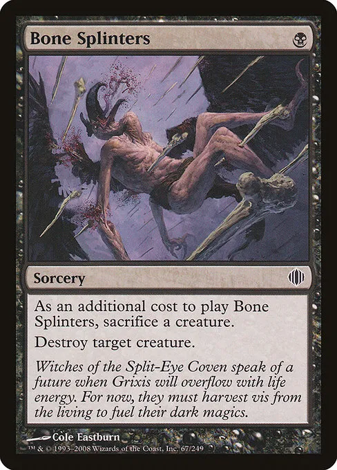 Bone Splinters · Shards of Alara 67/250