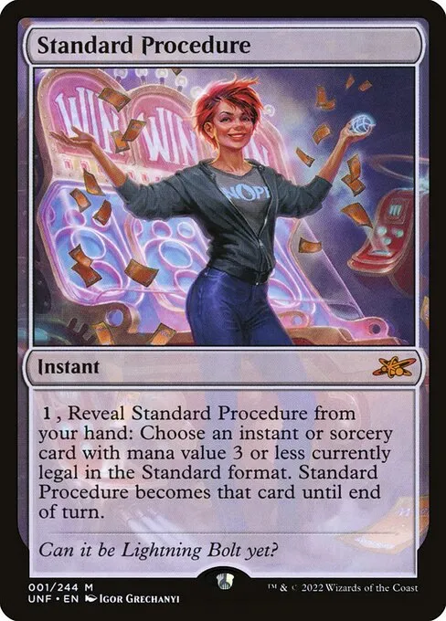 Standard Procedure · Unfinity 1/639