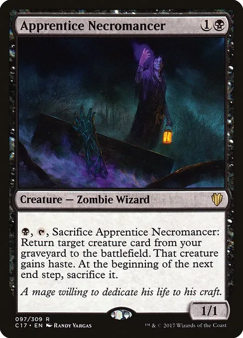 Apprentice Necromancer · Commander 2017 97/309