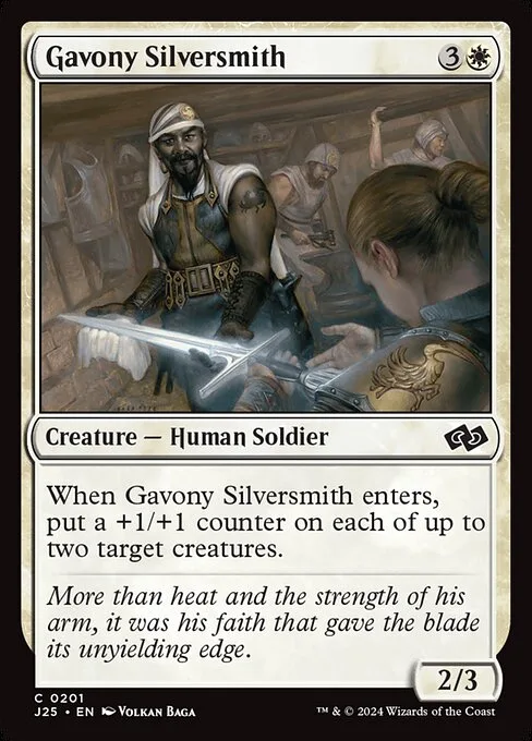 Gavony Silversmith · Foundations Jumpstart 201/779