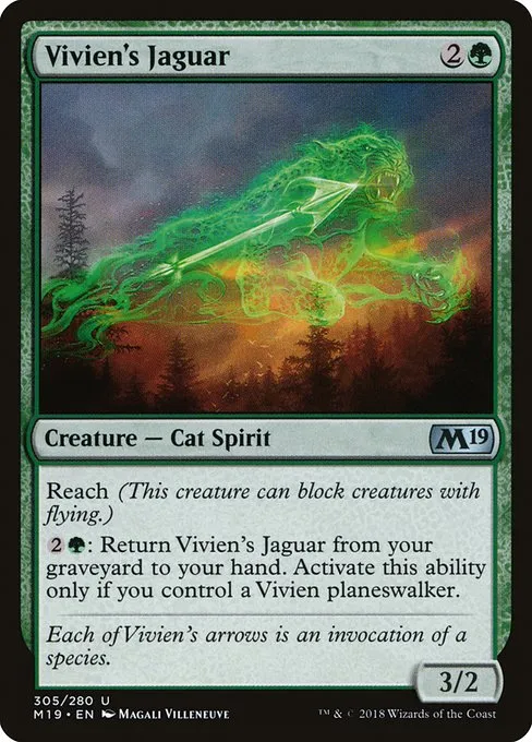 Vivien's Jaguar · Core Set 2019 305/314
