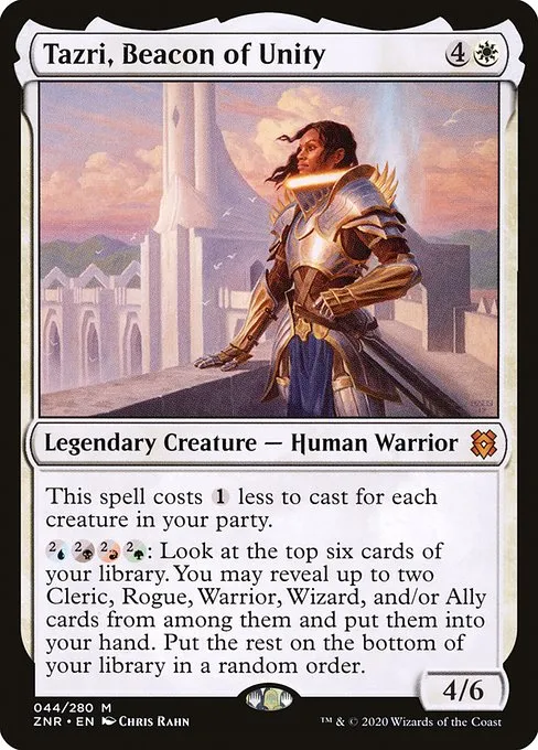 Tazri, Beacon of Unity · Zendikar Rising 44/407