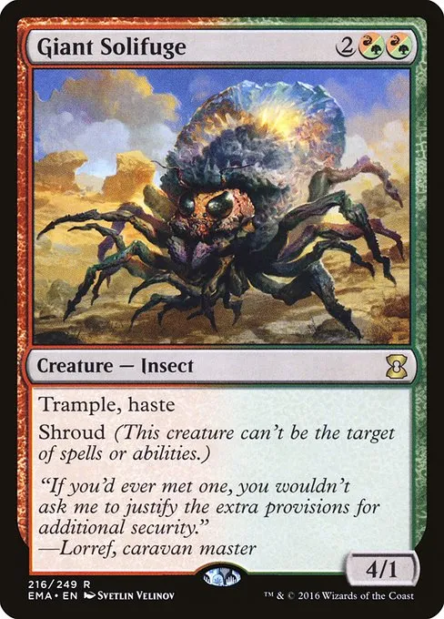 Giant Solifuge · Eternal Masters 216/249