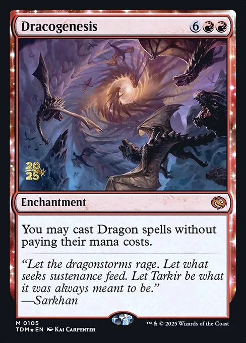 Dracogenesis · Tarkir: Dragonstorm Promos 105s/160