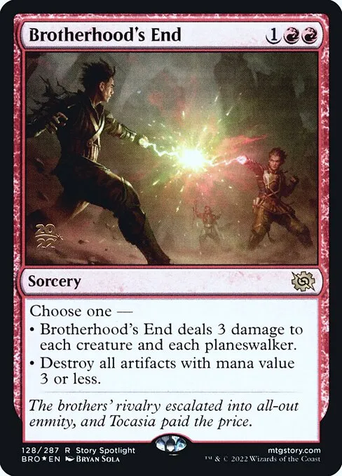Brotherhood's End · The Brothers' War Promos 128s/171