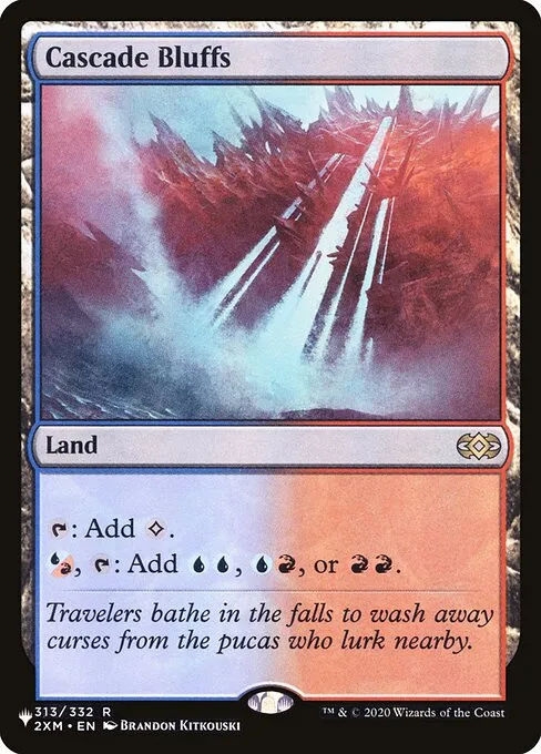 Cascade Bluffs · The List 2XM-313/5050