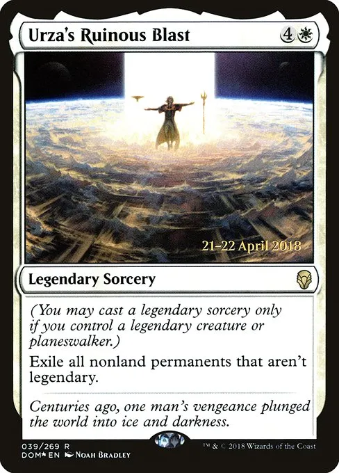 Urza's Ruinous Blast · Dominaria Promos 39s/118