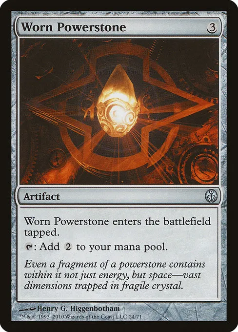 Worn Powerstone · Duel Decks: Phyrexia vs. the Coalition 24/71