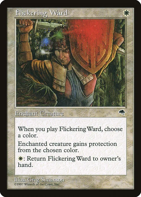 Flickering Ward · Tempest 19/350