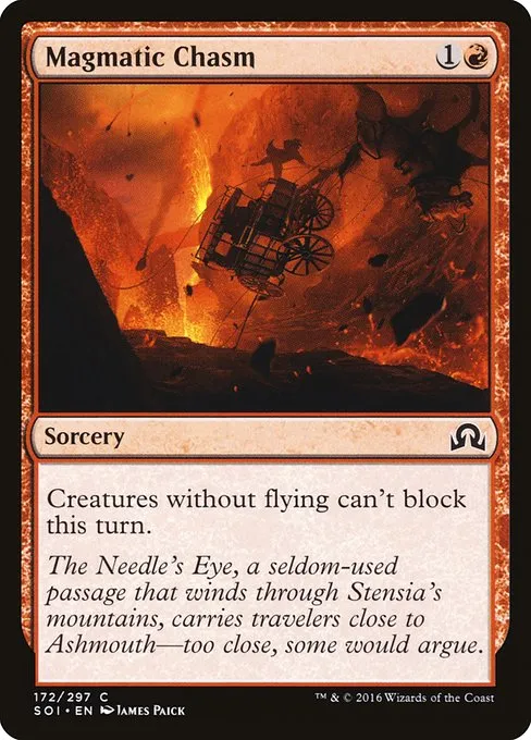 Magmatic Chasm · Shadows over Innistrad 172/302