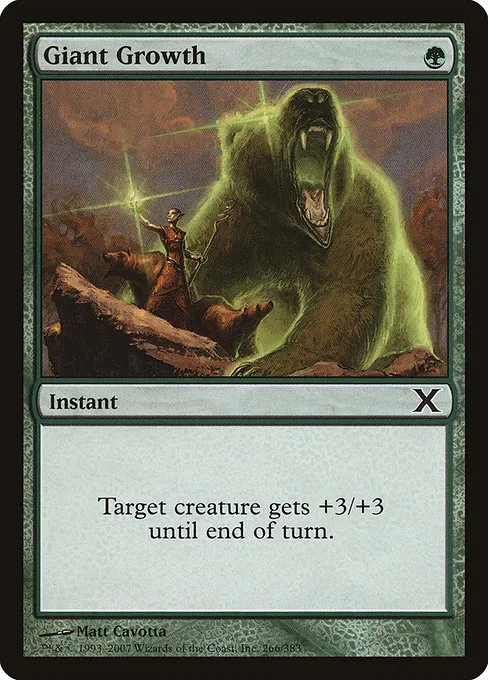 Giant Growth · Tenth Edition 266/510