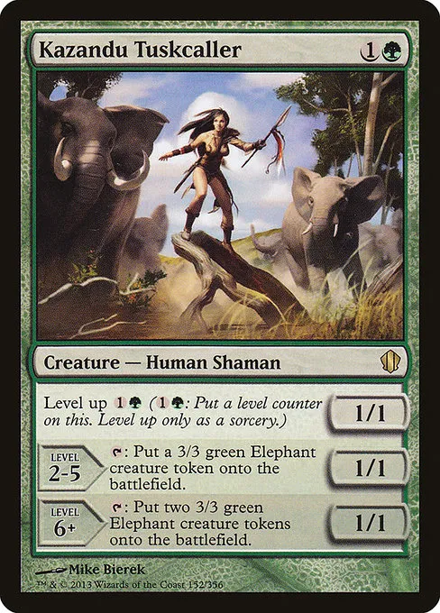 Kazandu Tuskcaller · Commander 2013 152/356