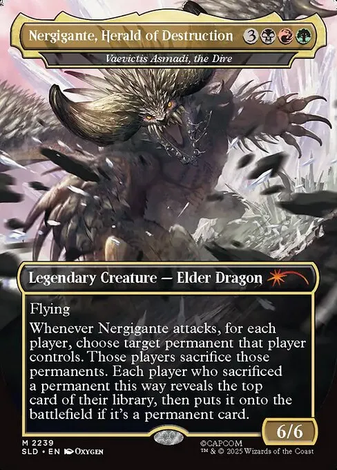 Vaevictis Asmadi, the Dire · Secret Lair Drop 2239/2547