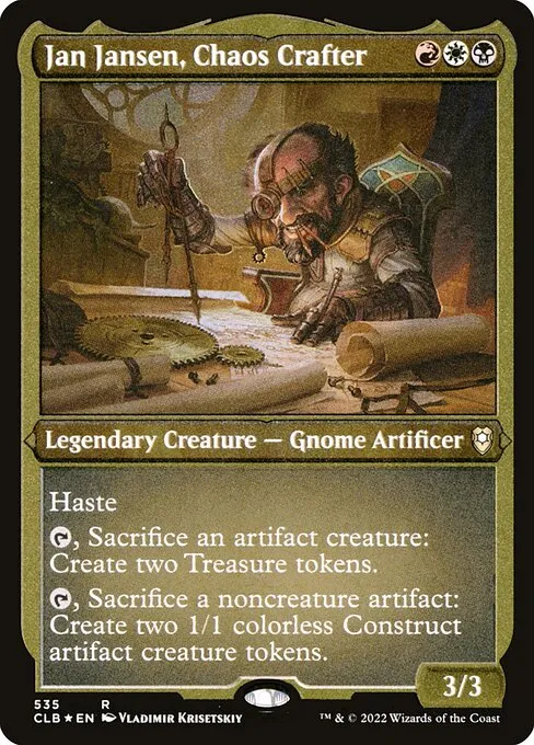 Jan Jansen, Chaos Crafter · Commander Legends: Battle for Baldur's Gate 535/936
