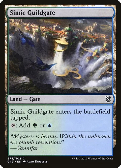 Simic Guildgate · Commander 2019 275/302