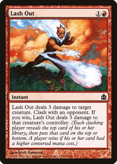 Lash Out · Commander 2011 127/318