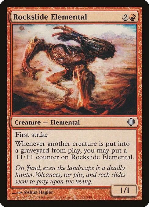 Rockslide Elemental · Shards of Alara 112/250