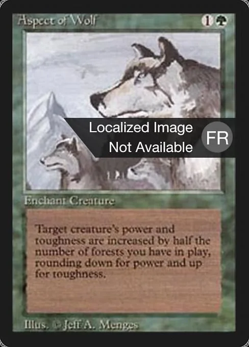 Aspect of Wolf · Foreign Black Border 186/307
