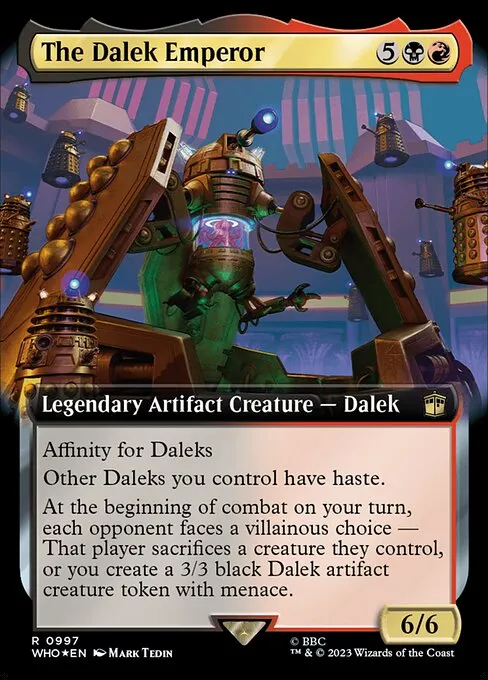 The Dalek Emperor · Doctor Who 997/1178