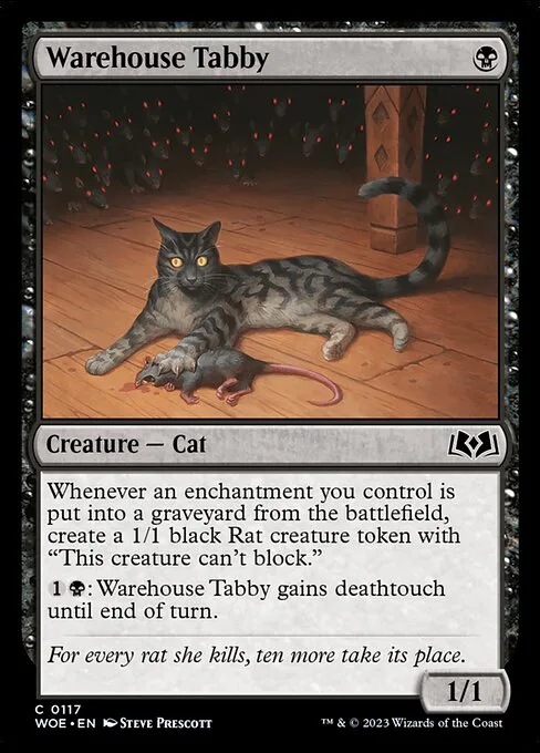 Warehouse Tabby · Wilds of Eldraine 117/381