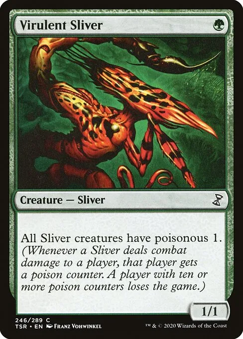 Virulent Sliver · Time Spiral Remastered 246/411