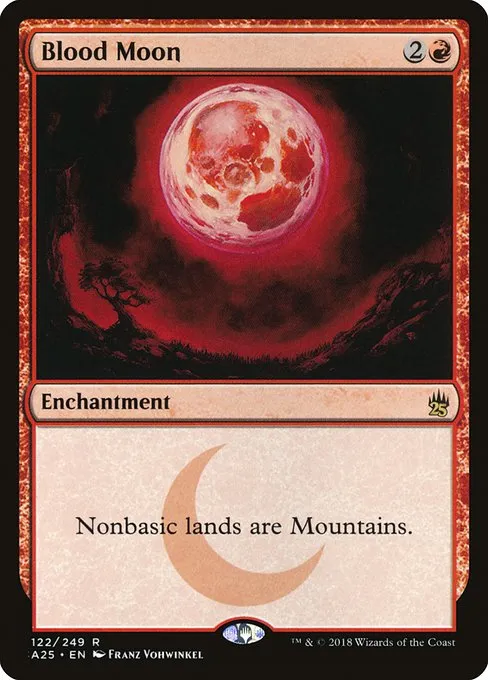 Blood Moon · Masters 25 122/249