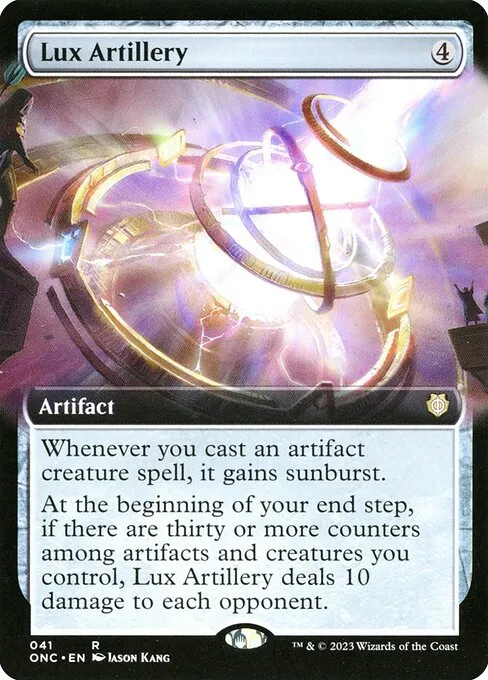 Lux Artillery · Phyrexia: All Will Be One Commander 41/174