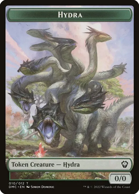 Hydra · Dominaria United Commander Tokens 10/12