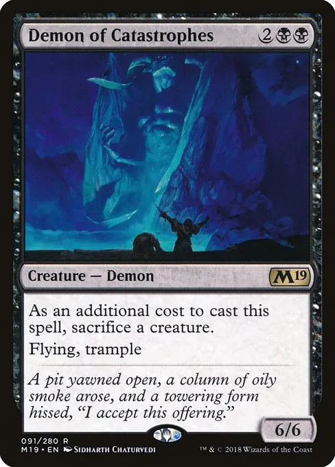 Demon of Catastrophes · Core Set 2019 91/314