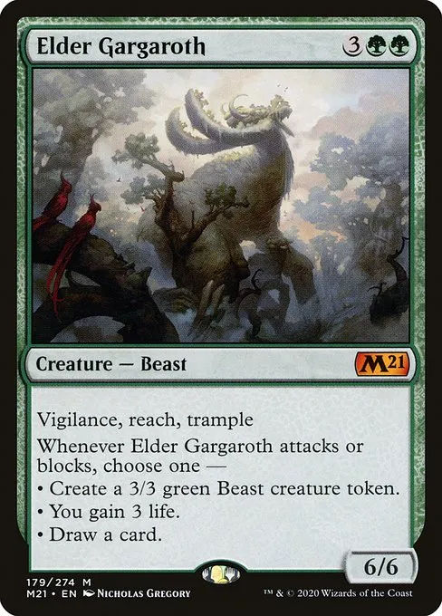 Elder Gargaroth · Core Set 2021 179/397