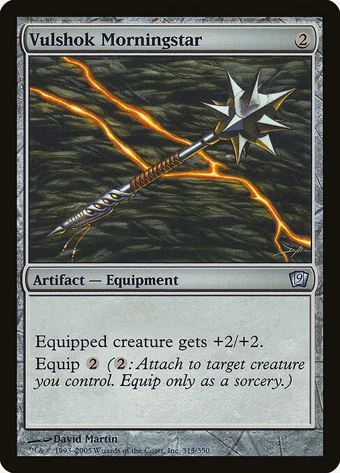 Vulshok Morningstar · Ninth Edition 315★/710