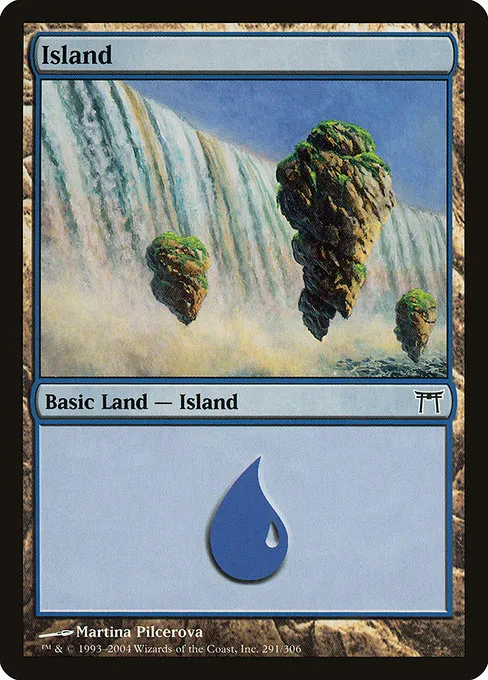 Island · Champions of Kamigawa 291/307
