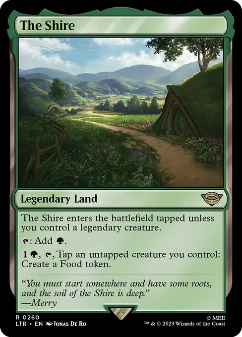The Shire · The Lord of the Rings: Tales of Middle-earth 260/856