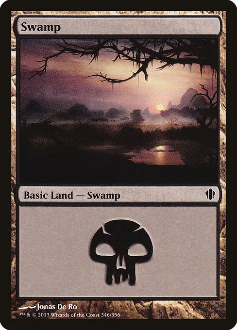 Swamp · Commander 2013 346/356