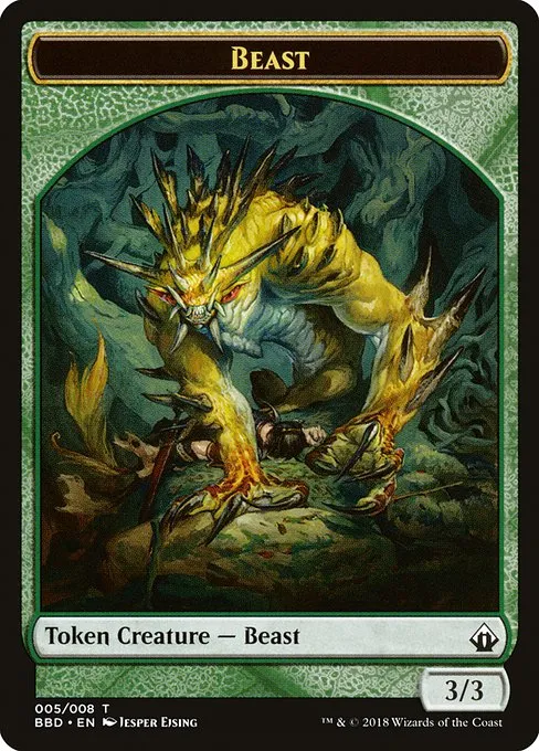 Beast · Battlebond Tokens 5/8