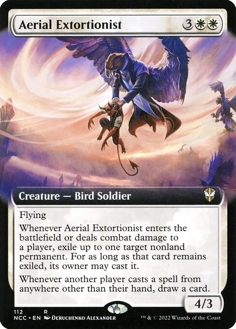 Aerial Extortionist · New Capenna Commander 112/447